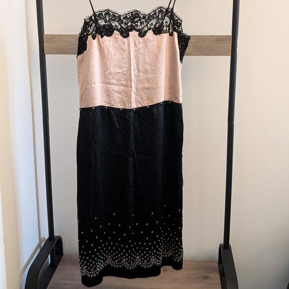 Beautiful Pink & Black Alexander Wang Silk Dress - Picture 1 of 4